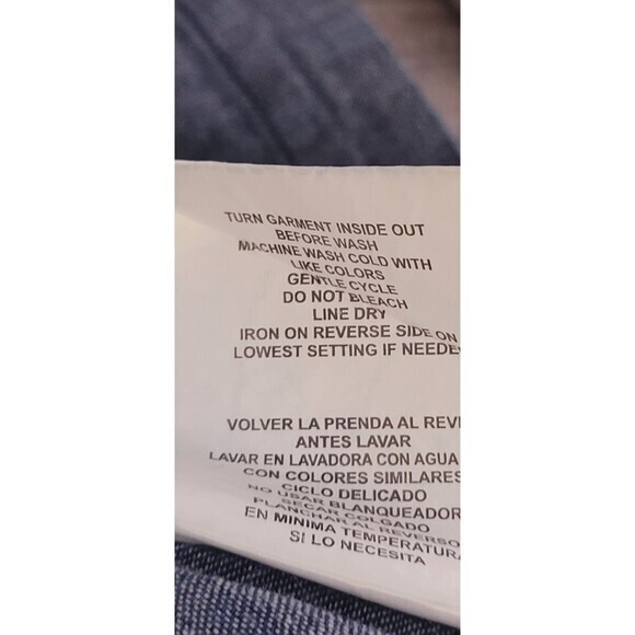 TAYLOR & SAGE Women's Long Sleeve Button Down Denim Shirt‎ Dres  Size XS - Picture 9 of 10